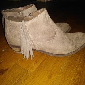 Tan beautiful booties